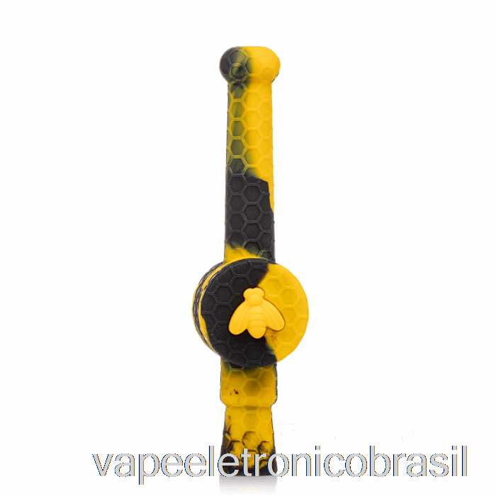 Vape Vaporesso Stratus Recuperador Mel Dipper Silicone Dab Palha Sol (preto/amarelo)
